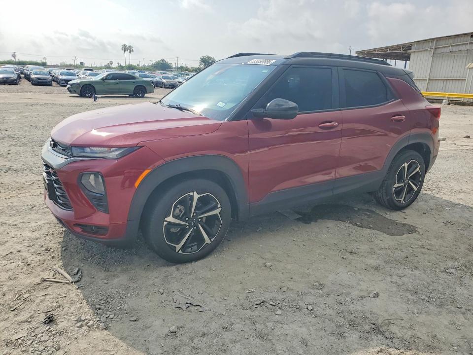 2022 Chevrolet Trailblazer VIN KL79MTSL5NB042290 COPART salvage auction — WATER/FLOOD, Tx - Salvage Title-Flood Damage, sold $3,900 on 2026-07-28 (photo 1)