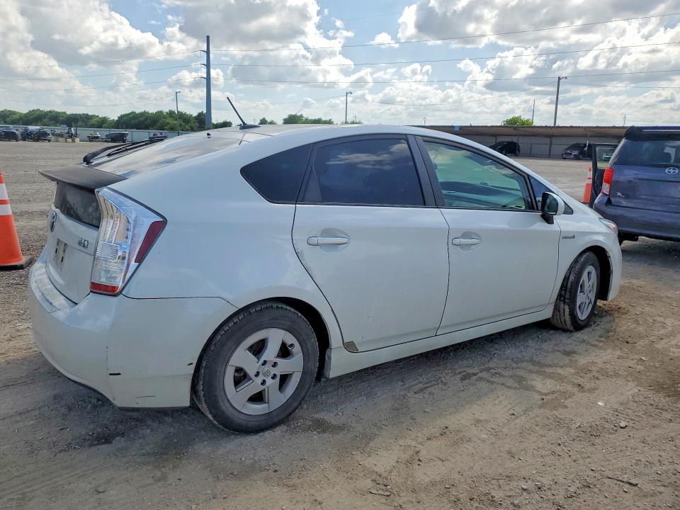 2010 Toyota Prius VIN JTDKN3DU1A0234707 COPART salvage auction — WATER/FLOOD, Tx - Salvage Title-Flood Damage, sold $200 on 2026-07-29 (photo 3)