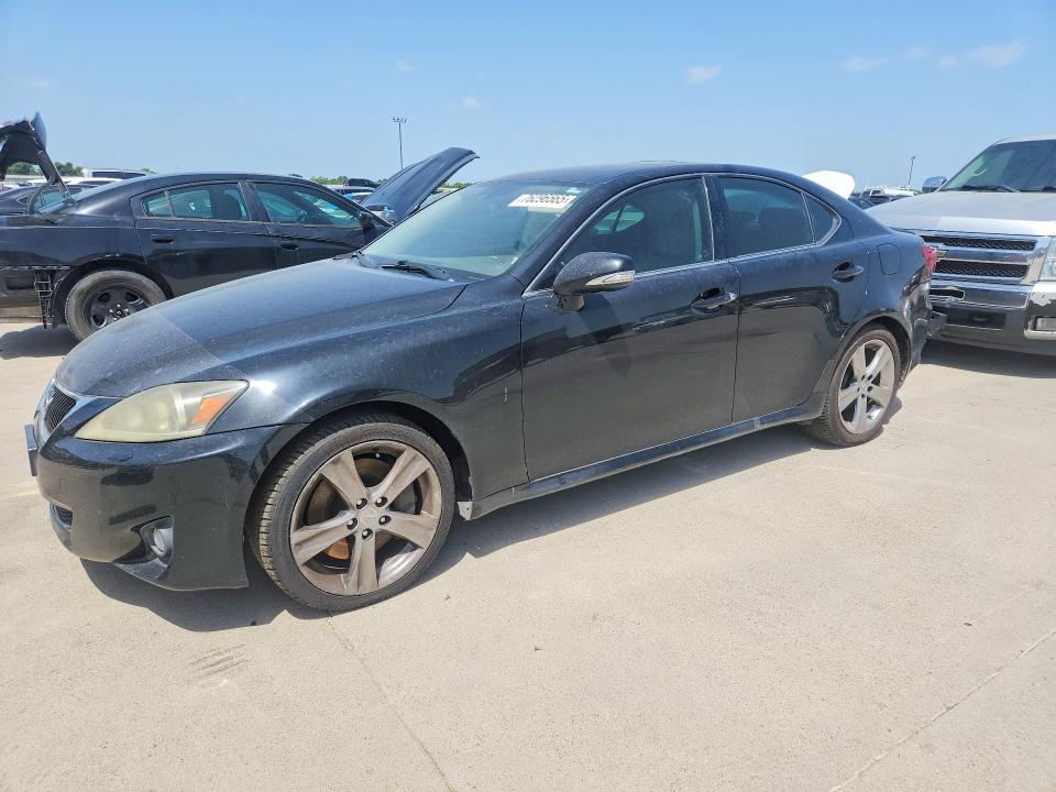 2011 Lexus Is VIN JTHBE5C29B5026704 COPART salvage auction — REAR END, Tx - Certificate Of Title (P), sold $225 on 2026-07-27 (photo 1)