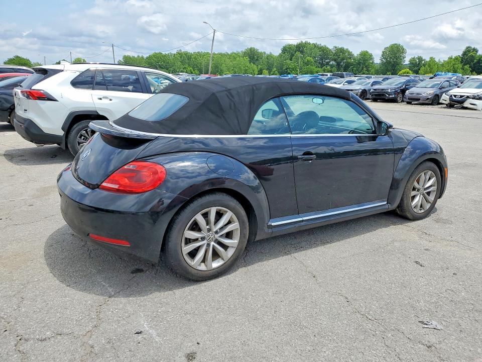 2013 Volkswagen Beetle VIN 3VW5L7AT3DM831863 COPART salvage auction — MINOR DENT/SCRATCHES, Ky - Cert Of Title-Salvage, sold $2,200 on 2026-08-03 (photo 3)