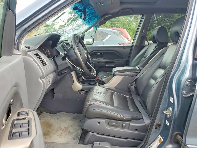2006 Honda Pilot VIN 2HKYF18706H535608 COPART salvage auction — ROOF, Pa - Certificate Of Salvage, sold $575 on 2026-08-02 (photo 7)