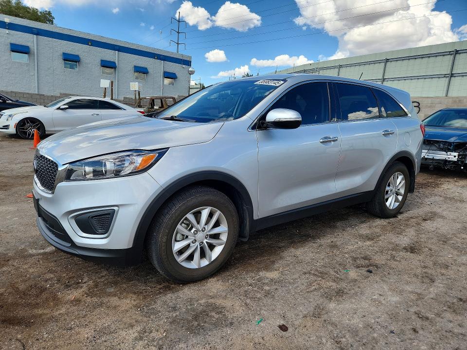 2018 Kia Sorento VIN 5XYPG4A34JG382958 COPART salvage auction — FRONT END, NM - CERT OF TITLE-SALVAGE (P), sold $325 on 2026-07-30 (photo 1)