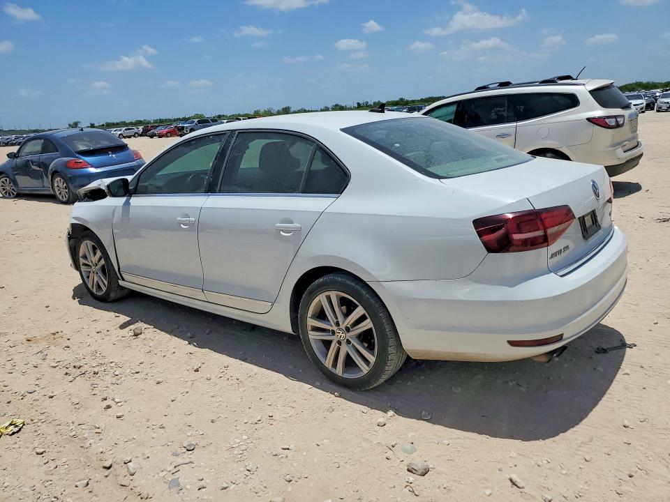 2017 Volkswagen Jetta VIN 3VWL17AJ6HM334064 COPART salvage auction — FRONT END, Tx - Salvage Vehicle Title, sold $3,450 on 2026-07-09 (photo 2)