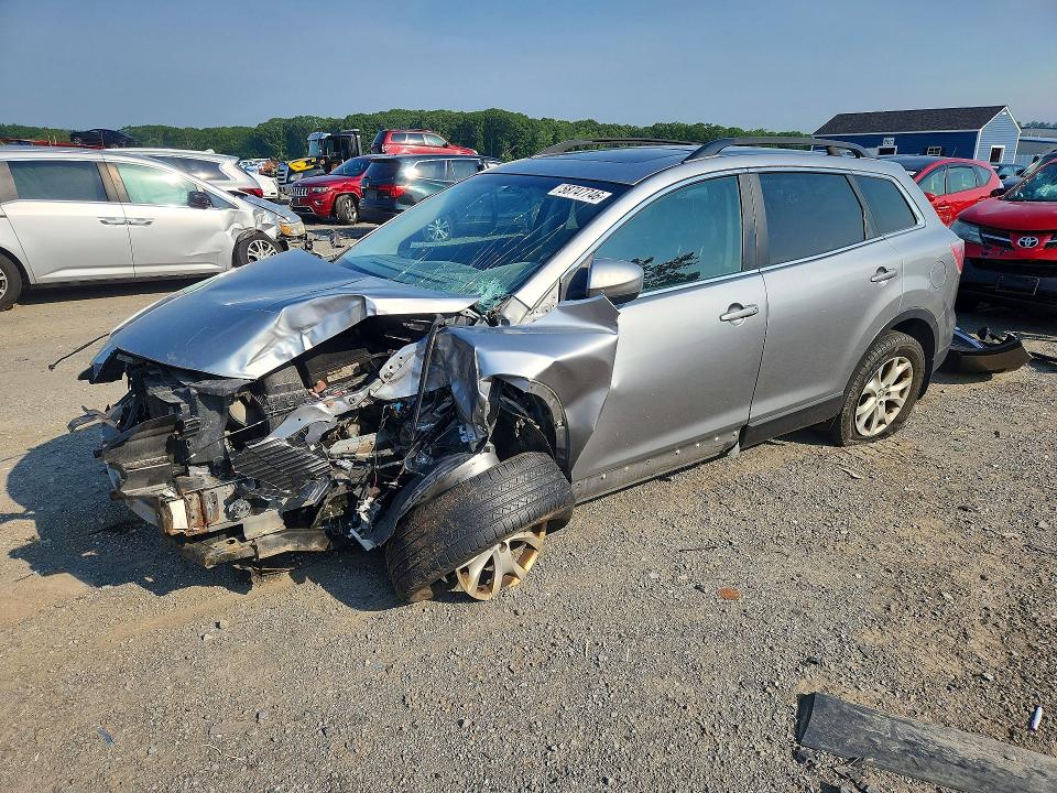 2012 Mazda Cx-9 VIN JM3TB3CV4C0353501 COPART salvage auction — FRONT END, Ma - Cert Of Title-Reconstrctd Coll, sold $125 on 2026-07-22 (photo 1)
