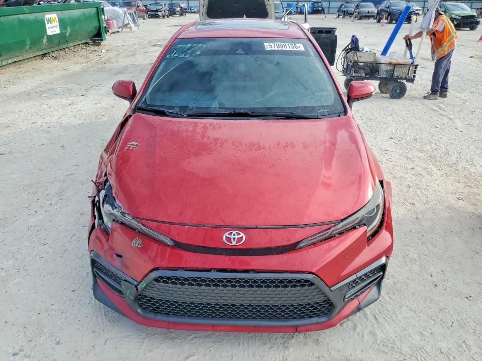 2021 Toyota VIN JTDT4MCE1MJ057968 COPART salvage auction — FRONT END, Fl - Cert Of Title Slvg Rebuildable, sold $6,800 on 2026-07-14 (photo 5)