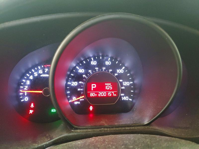 2016 Kia VIN KNDJN2A29G7836263 COPART salvage auction — FRONT END, Nc - Salvage Certificate Of Title, sold $800 on 2026-07-15 (photo 9)