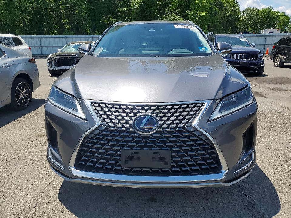 2020 Lexus Rx 450h VIN 2T2HGMDA4LC053024 COPART salvage auction — FRONT END, Nj - Cert Of Title-Salvage, sold $9,200 on 2026-07-21 (photo 5)