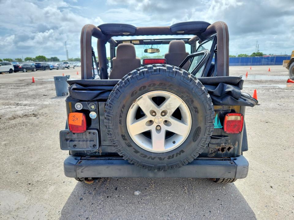 2004 Jeep Wrangler / VIN 1J4FA69S44P728717 COPART salvage auction — FRONT END, Fl - Certificate Of Title, sold $900 on 2026-07-02 (photo 6)