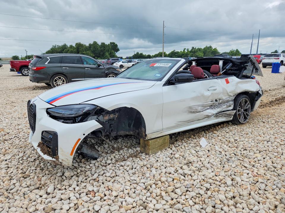 2023 BMW VIN WBA53AT03PCM84587 COPART salvage auction — UNDERCARRIAGE, TX - SALVAGE VEHICLE TITLE (P), sold $9,000 on 2026-07-23 (photo 1)