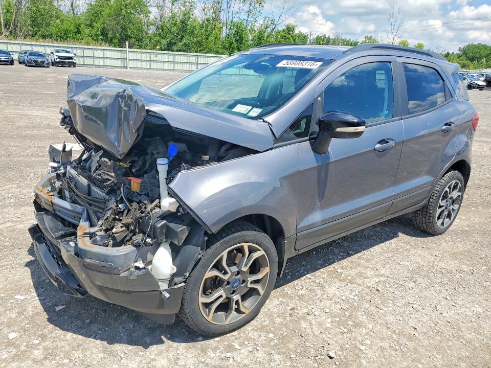 2019 Ford Ecosport VIN MAJ6S3JL3KC283922 COPART salvage auction — FRONT END, Ny - Mv-907A Salvage Certificate, sold $450 on 2026-07-13 (photo 1)