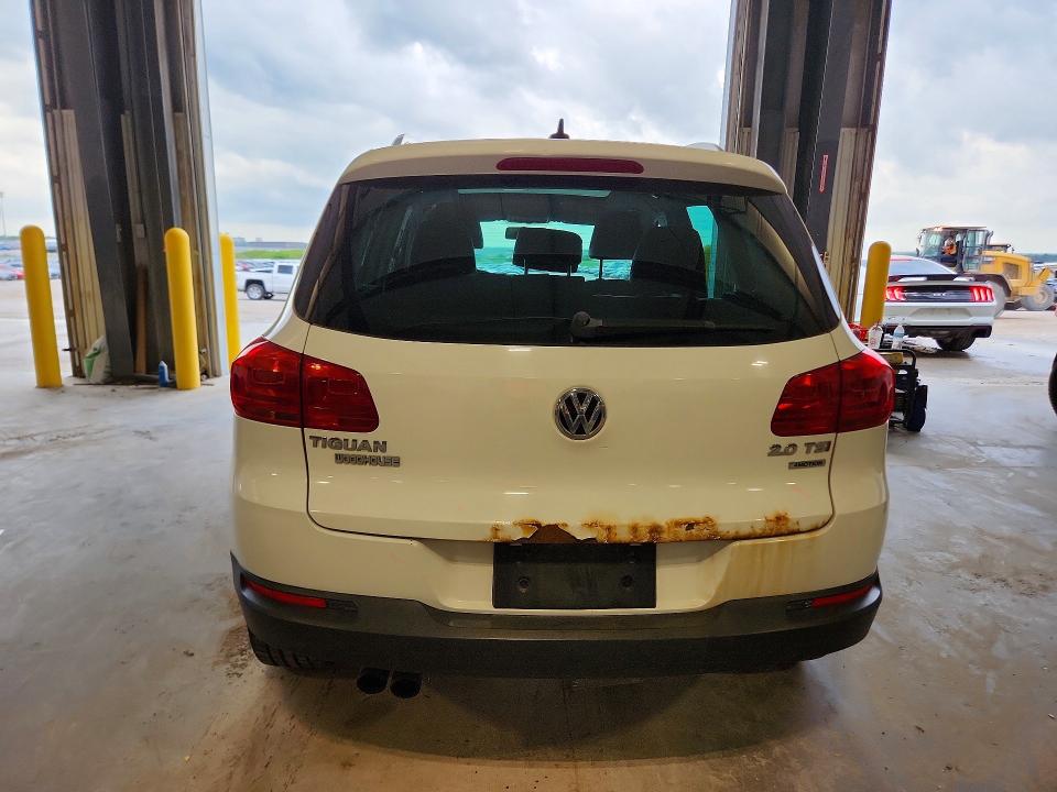 2015 Volkswagen Tiguan VIN WVGBV7AX4FW502364 COPART salvage auction — FRONT END, Ne - Cert Of Title-Salvage, sold $650 on 2026-08-11 (photo 6)