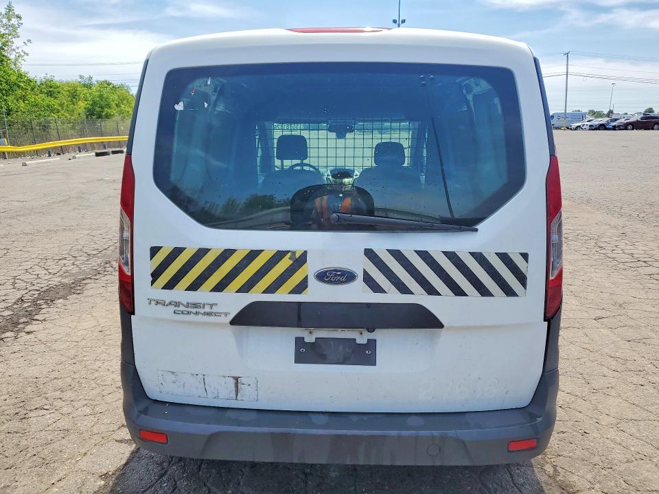 2018 Ford Transit connect VIN NM0LE7E79J1349616 COPART salvage auction — FRONT END, MI - CERTIFICATE OF TITLE, sold $575 on 2026-07-10 (photo 6)