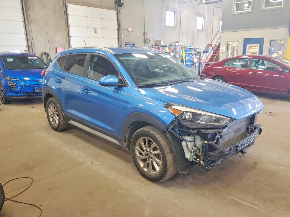 2017 Hyundai Tucson VIN KM8J33A4XHU476013 COPART salvage auction — FRONT END, Mn - Cert Of Title-Salvage, sold $1,750 on 2026-07-16 (photo 4)