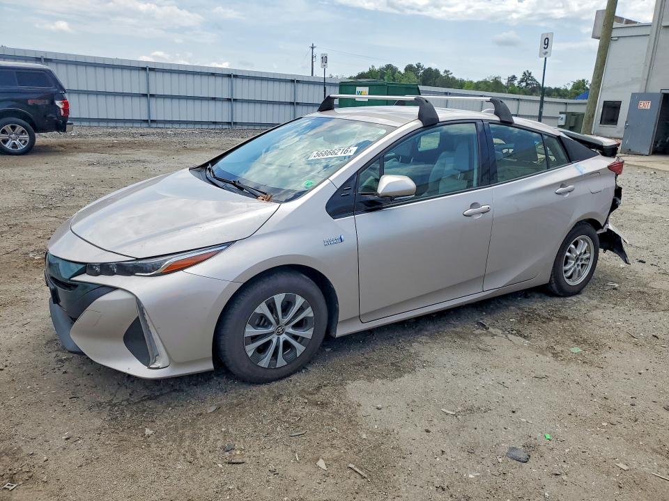 2020 Toyota Prius VIN JTDKARFP4L3124743 COPART salvage auction — REAR END, Va - Cert Of Title - Salvage, sold $4,750 on 2026-07-08 (photo 1)