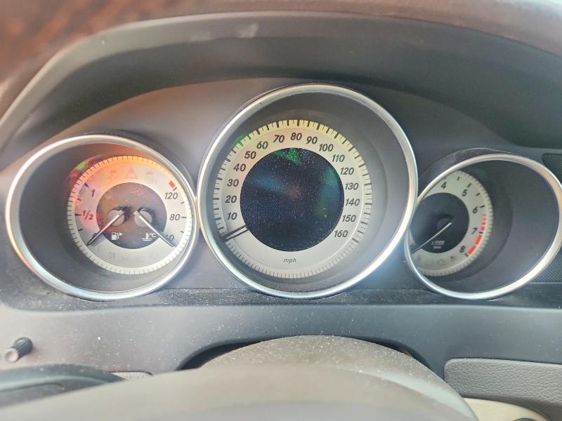 2013 Mercedes-benz C-klasse VIN WDDGF8AB6DR278100 COPART salvage auction — WATER/FLOOD, La - Cert Of Title-Salvage Flood (P), sold $1,150 on 2026-07-22 (photo 9)