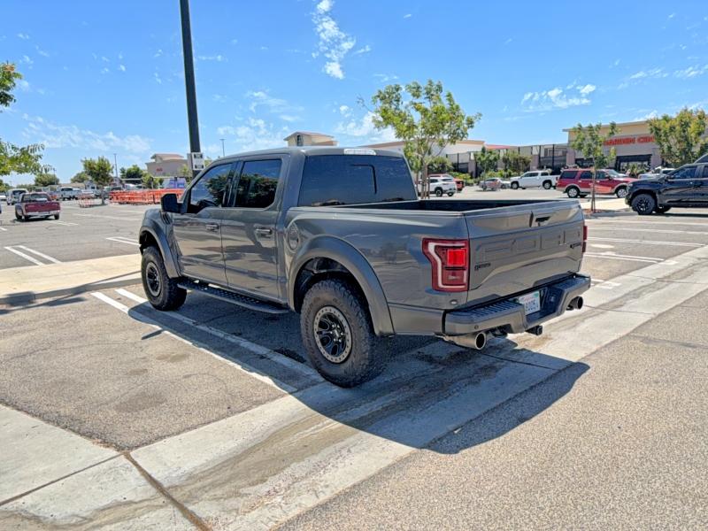 2018 Ford F-150 VIN 1FTFW1RG8JFA05959 COPART salvage auction — NORMAL WEAR, Ca - Certificate Of Title (P), sold $23,600 on 2026-07-02 (photo 3)