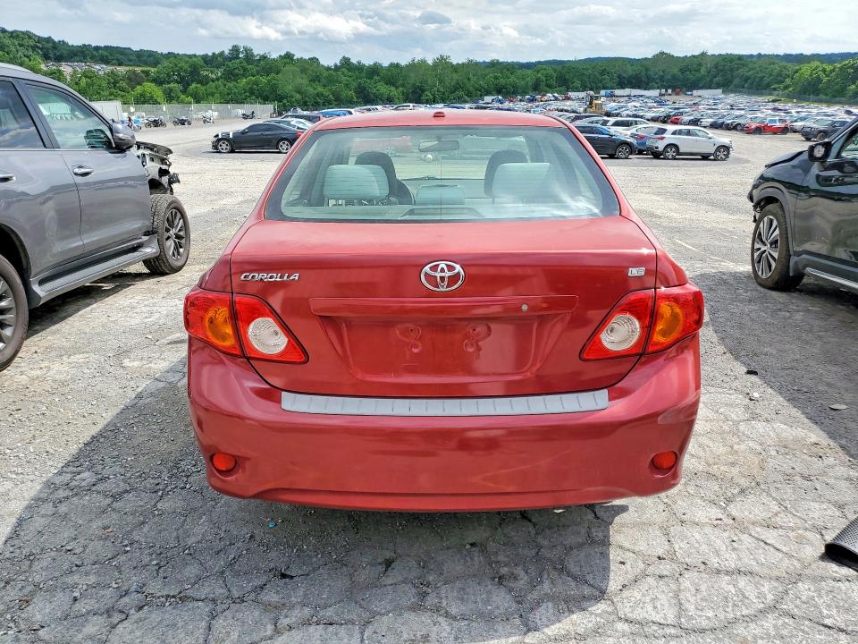 2009 Toyota Corolla VIN JTDBL40E799030253 COPART salvage auction — FRONT END, Pa - Certificate Of Salvage, sold $825 on 2026-07-24 (photo 6)