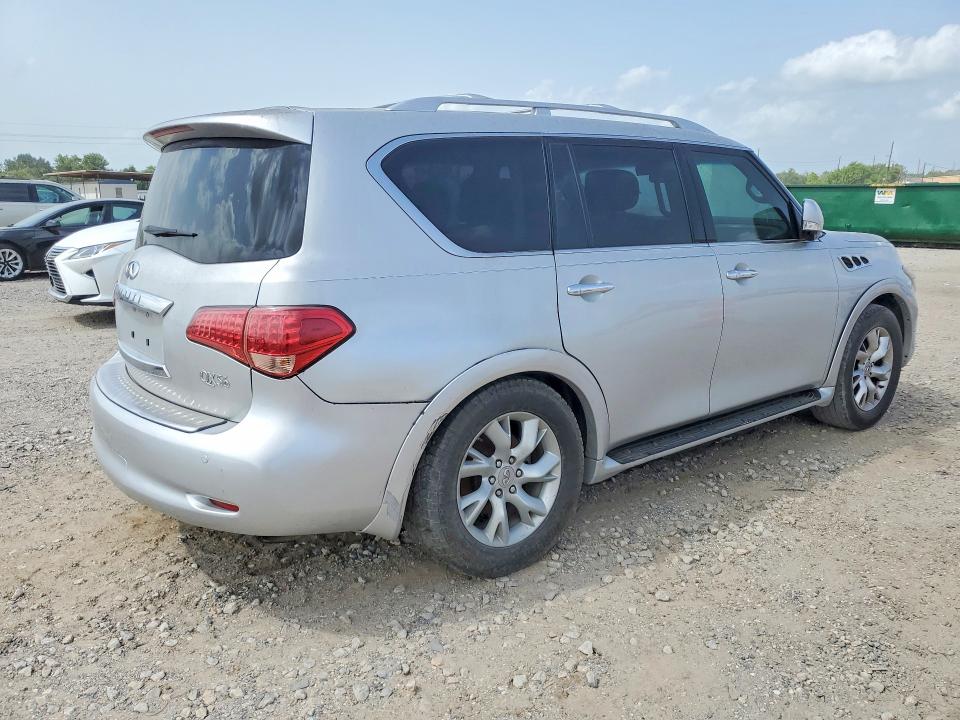 2011 Infiniti Qx56 VIN JN8AZ2ND2B9701188 COPART salvage auction — MINOR DENT/SCRATCHES, Tx - Certificate Of Title (P), sold $1,450 on 2026-07-23 (photo 3)
