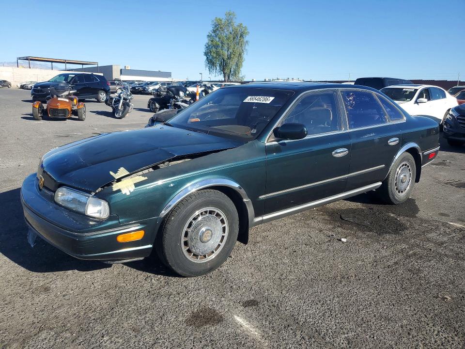 1991 Infiniti Q45 VIN JNKNG01C8MM103500 COPART salvage auction — FRONT END, Nv - Certificate Of Title (P), sold $275 on 2026-07-27 (photo 1)
