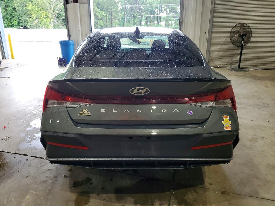 2025 Hyundai Elantra VIN KMHLM4DG3SU056960 COPART salvage auction — FRONT END, Tx - Salvage Vehicle Title, sold $3,950 on 2026-07-20 (photo 6)