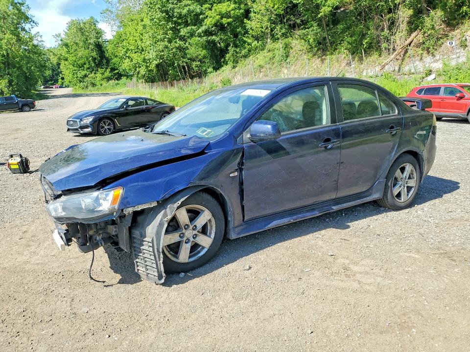 2014 Mitsubishi Lancer VIN JA32V2FW2EU002686 COPART salvage auction — FRONT END, Ny - Mv-907A Salvage Certificate, sold $325 on 2026-07-28 (photo 1)