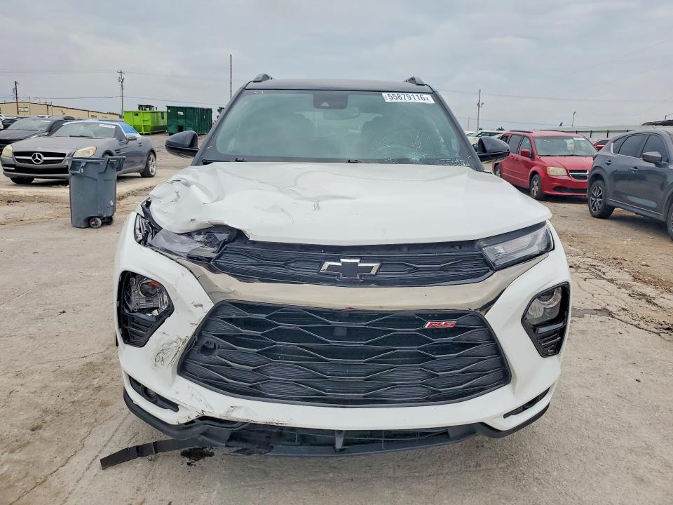 2022 Chevrolet VIN KL79MTSLXNB137119 COPART salvage auction — FRONT END, Ok - Cert Of Title-Salvage, sold $8,900 on 2026-07-28 (photo 5)