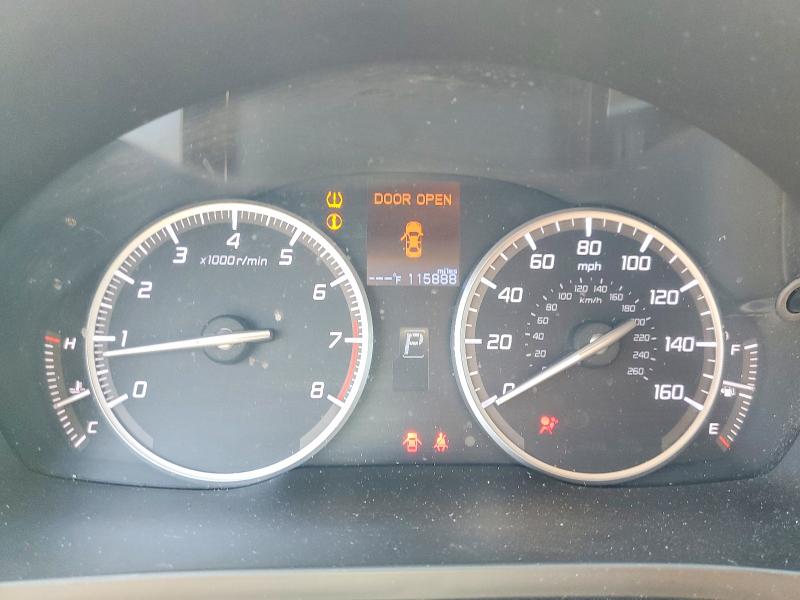 2013 Acura VIN 19VDE1F36DE017465 COPART salvage auction — FRONT END, Ca - Salvage Certificate, sold $975 on 2026-07-02 (photo 9)