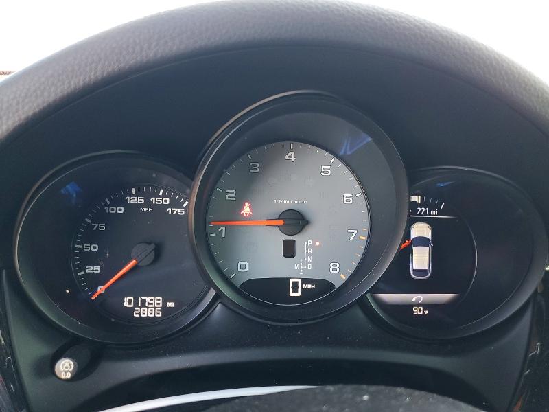 2018 Porsche Macan VIN WP1AB2A50JLB35627 COPART salvage auction — REAR END, Tx - Salvage Vehicle Title, sold $9,500 on 2026-07-09 (photo 9)