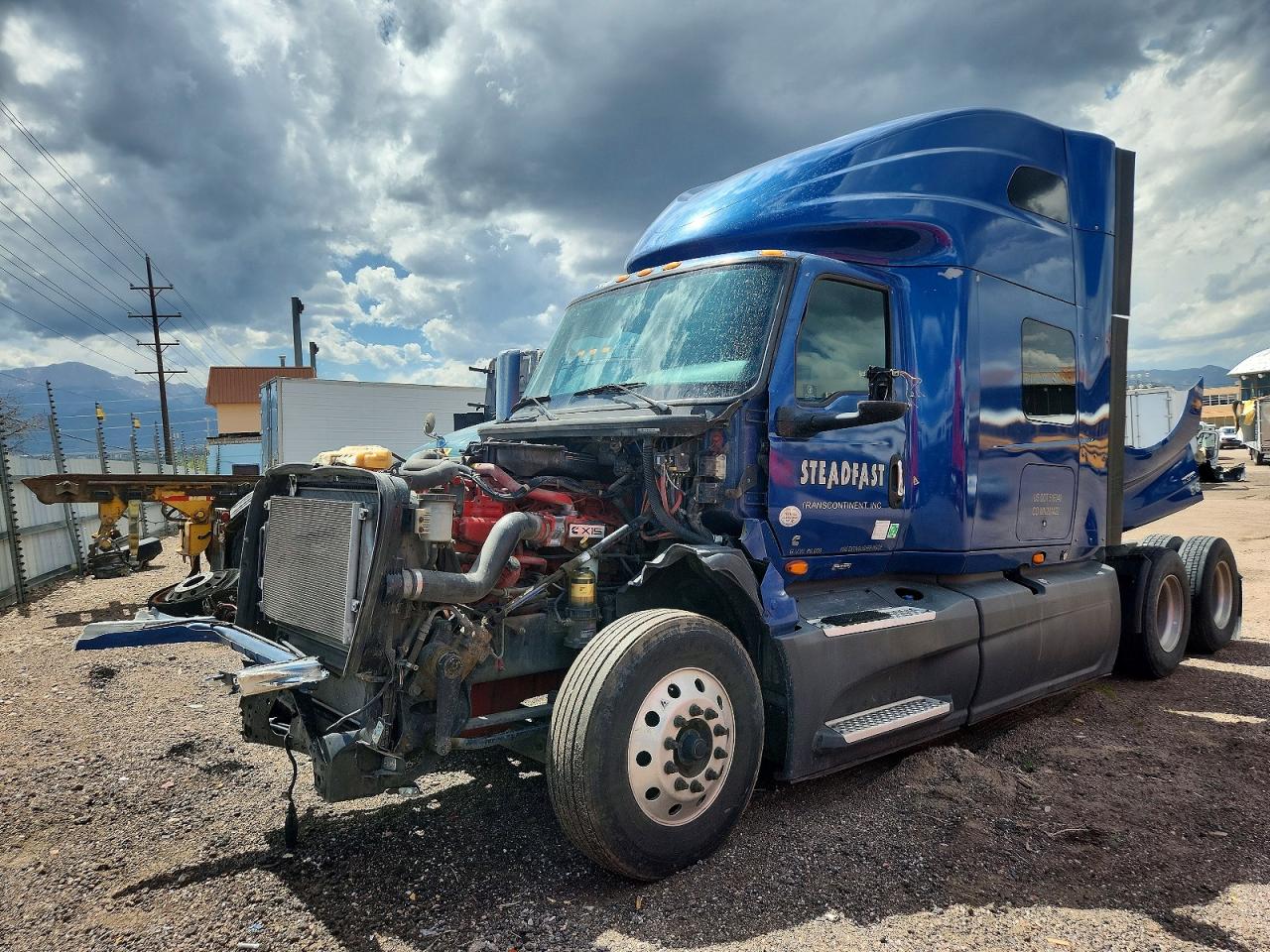 2021 International LT VIN 3HSDZAPR2MN201422 COPART salvage auction — Front End, CO - SALVAGE TITLE, sold $7,000 on 2026-07-09 (photo 2)