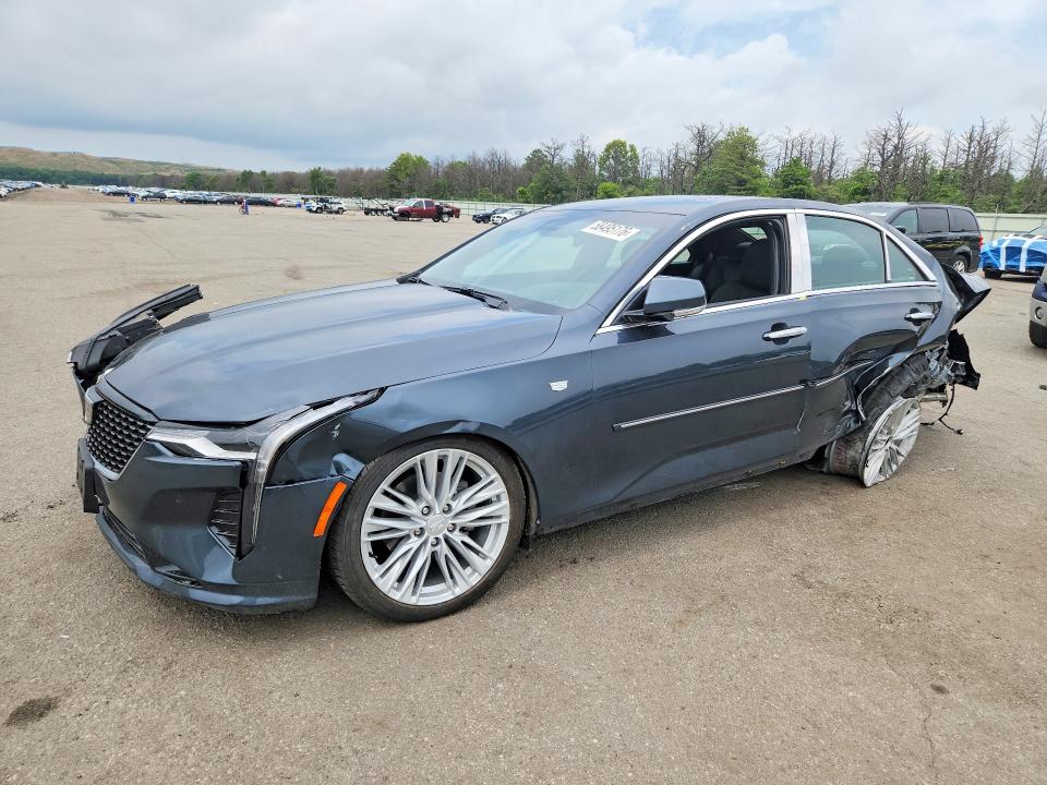 2022 Cadillac Ct4 VIN 1G6DF5RKXN0118147 COPART salvage auction — ALL OVER, Ny - Mv-907A Salvage Certificate, sold $725 on 2026-07-06 (photo 1)