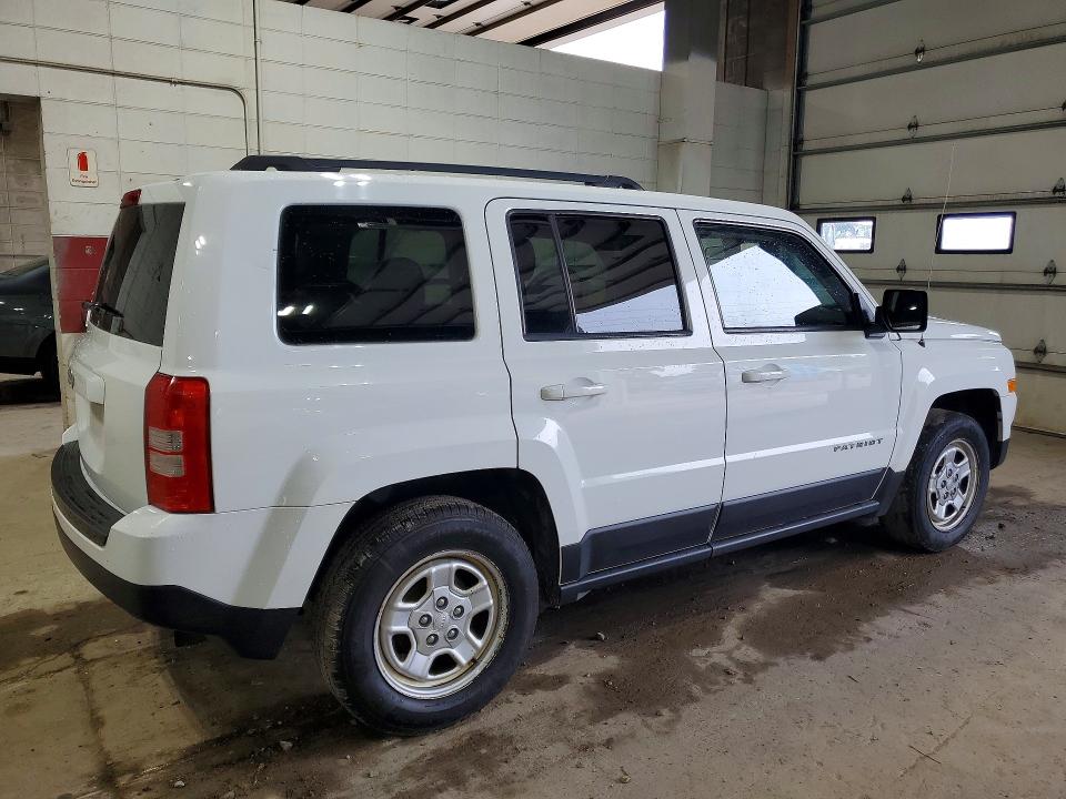 2015 Jeep Liberty (patriot) VIN 1C4NJPBAXFD386557 COPART salvage auction — REAR END, Mn - Cert Of Title-Prior Salvage, sold $875 on 2026-07-09 (photo 3)
