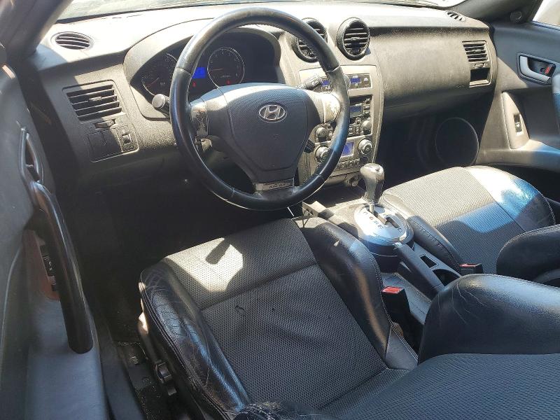2007 Hyundai Tiburon VIN KMHHN66F77U237425 COPART salvage auction — FRONT END, Ca - Salvage Certificate, sold $150 on 2026-07-30 (photo 8)
