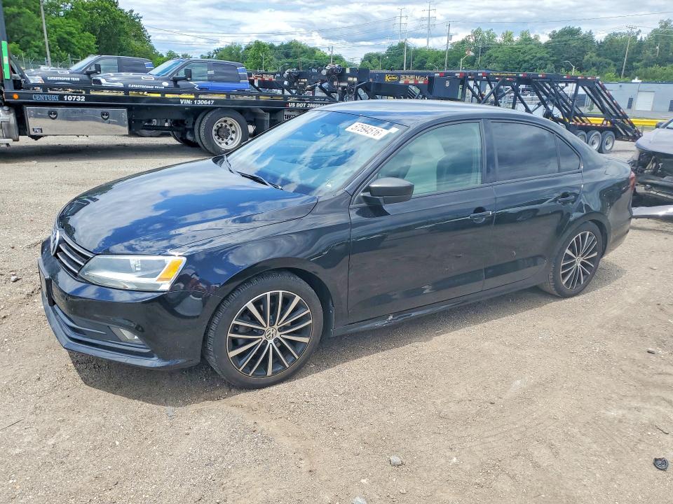 2016 Volkswagen Jetta VIN 3VWD17AJ4GM300367 COPART salvage auction — SIDE, Va - Certificate Of Title, sold $1,350 on 2026-07-02 (photo 1)