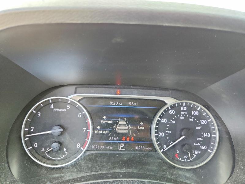 2020 Nissan Sentra VIN 3N1AB8CV8LY274807 COPART salvage auction — FRONT END, Tx - Salvage Vehicle Title, sold $2,900 on 2026-07-09 (photo 9)