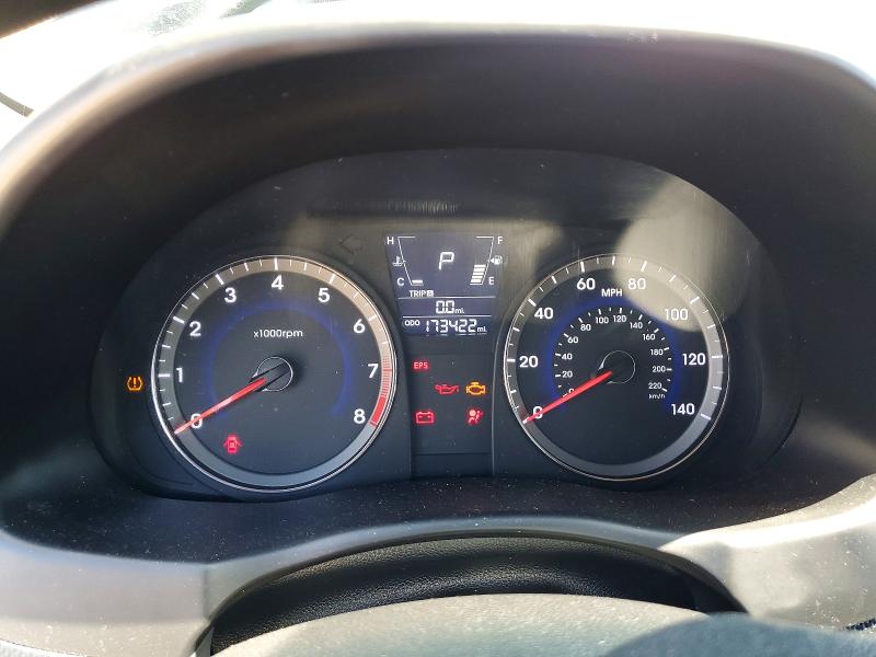 2013 Hyundai Accent VIN KMHCT5AE6DU094648 COPART salvage auction — FRONT END, Ga - Cert Of Title-Salvage, sold $225 on 2026-07-09 (photo 9)