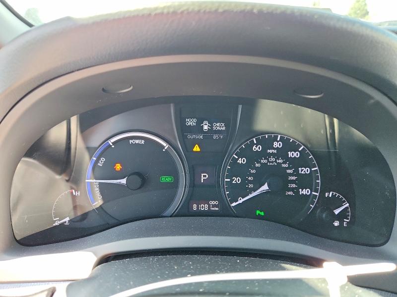 2013 Lexus Rx VIN JTJZB1BA2D2410092 COPART salvage auction — FRONT END, Ca - Salvage Certificate, sold $4,150 on 2026-07-09 (photo 9)