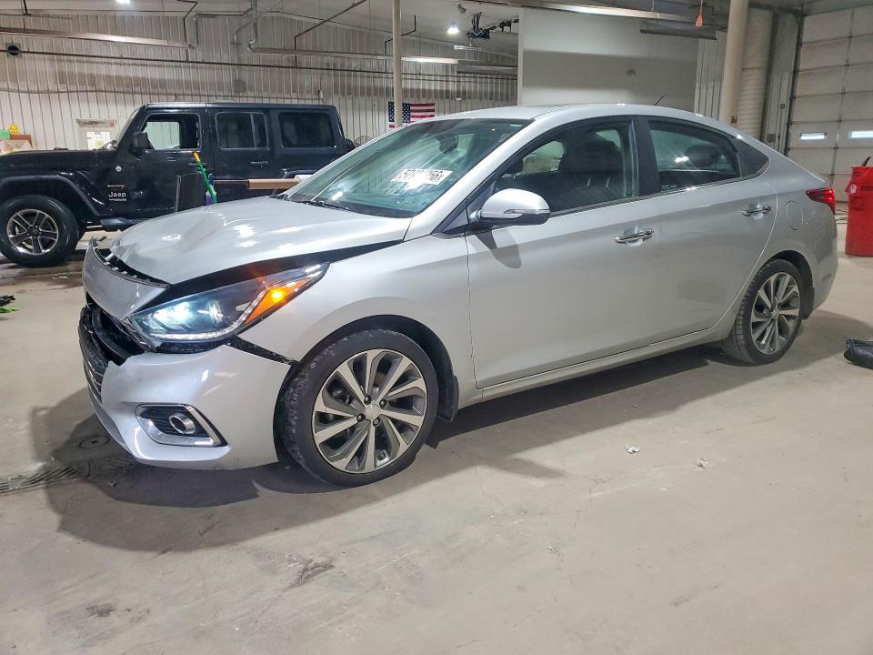 2022 Hyundai Accent VIN 3KPC34A64NE172321 — COPART salvage auction photo