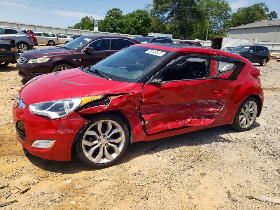 2013 Hyundai Veloster VIN KMHTC6AD6DU178059 COPART salvage auction — SIDE, Va - Certificate Of Title, sold $925 on 2026-07-10 (photo 1)