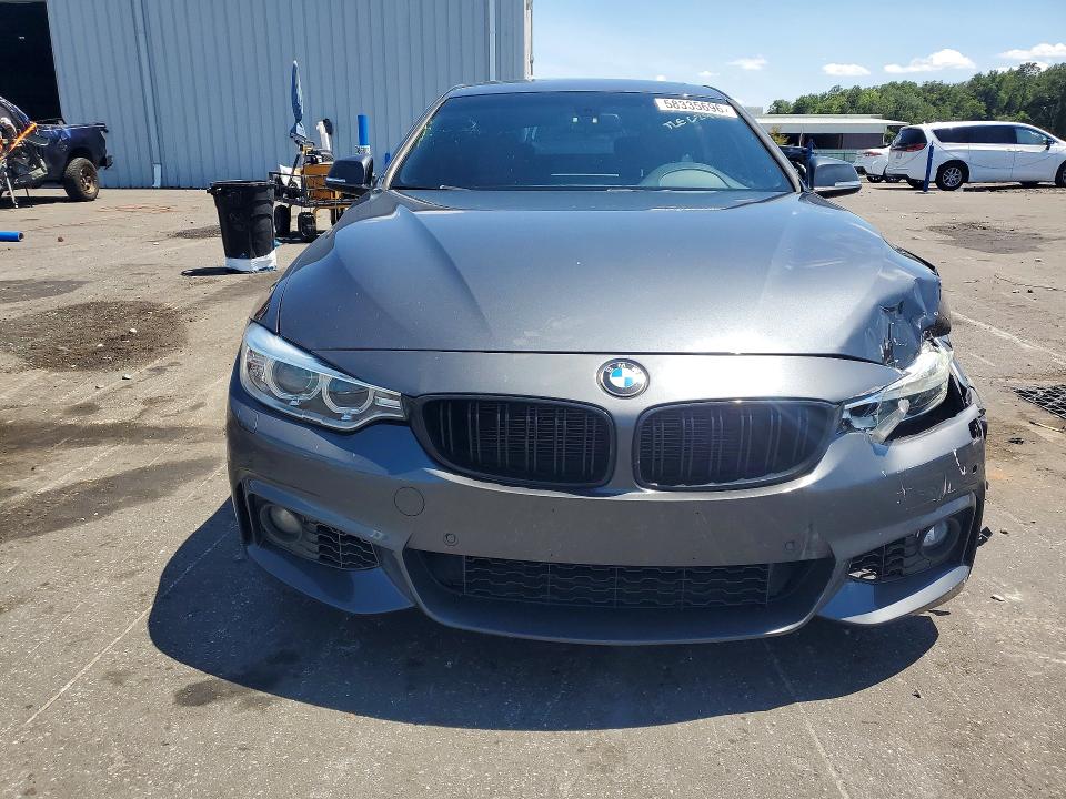 2016 BMW 4er VIN WBA4C9C58GG136167 COPART salvage auction — FRONT END, Fl - Cert Of Title Slvg Rebuildable, sold $675 on 2026-08-17 (photo 5)