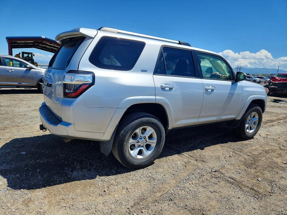 2019 Toyota 4runner VIN JTEBU5JR7K5614441 COPART salvage auction — FRONT END, Mt - Salvage Certificate Of A Vehic, sold $6,700 on 2026-07-14 (photo 3)