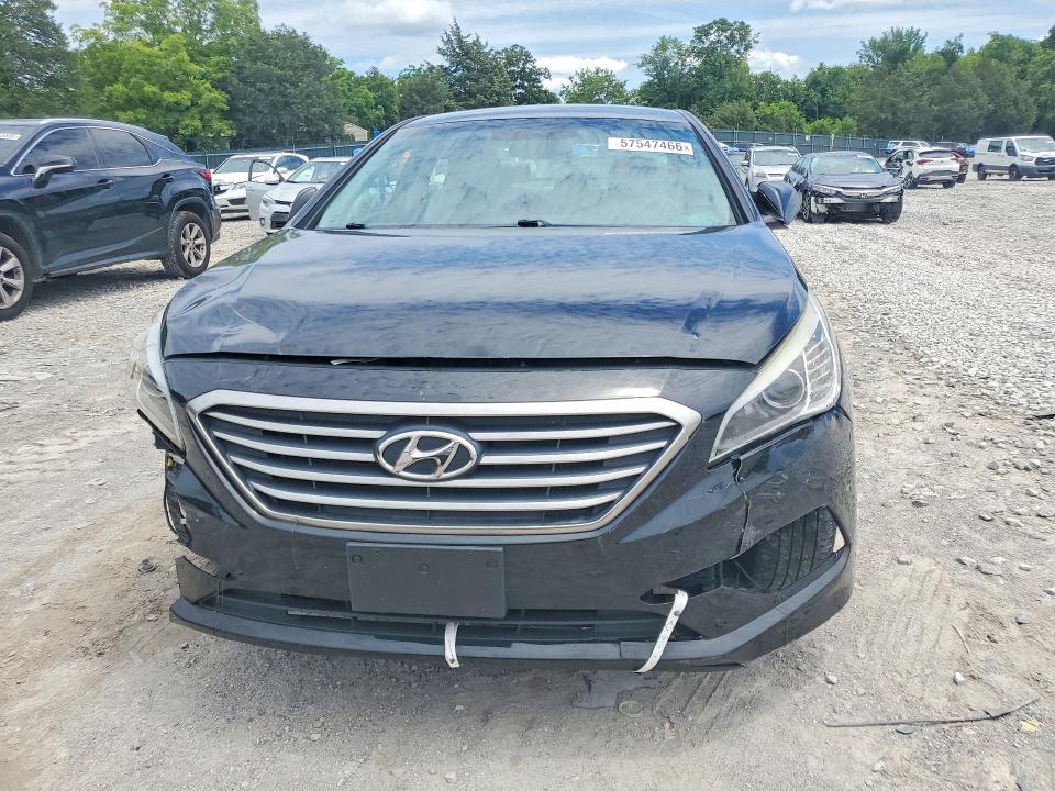 2017 Hyundai Sonata VIN 5NPE24AA4HH466995 COPART salvage auction — FRONT END, Tn - Certificate Of Title (P), sold $550 on 2026-07-02 (photo 5)