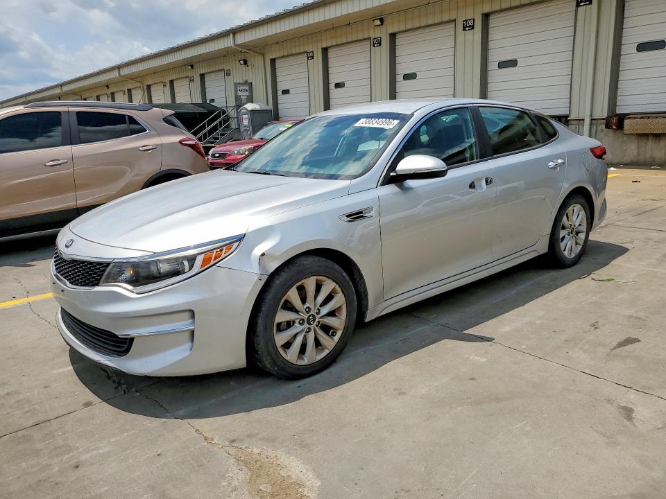 2017 Kia VIN 5XXGT4L38HG173021 COPART salvage auction — VANDALISM, Az - Cert Of Title - Salvage, sold $1,900 on 2026-07-02 (photo 1)