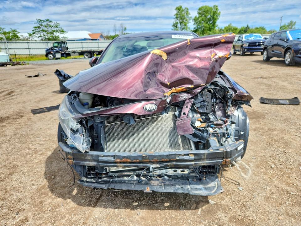 2013 Kia Optima VIN 5XXGM4A75DG198701 COPART salvage auction — FRONT END, Oh - Cert Of Title-Salvage, sold $325 on 2026-07-16 (photo 5)