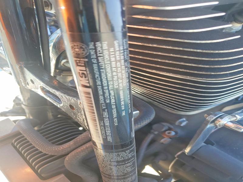 2014 Harley-davidson Fl VIN 1HD1KBM1XEB601603 COPART salvage auction — FRONT END, Sc - Cert Of Title-Salvage, sold $725 on 2026-07-27 (photo 9)
