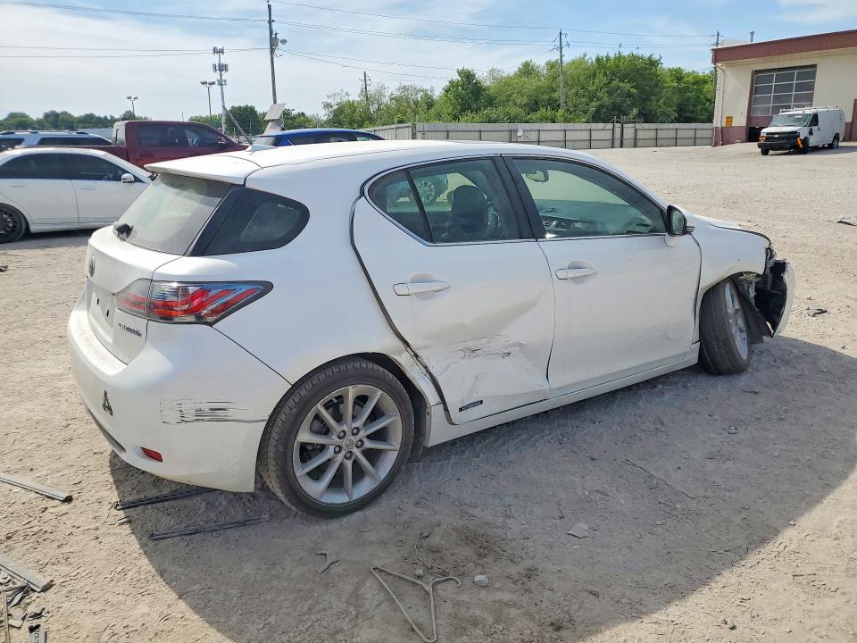 2013 Lexus Ct VIN JTHKD5BH9D2134267 COPART salvage auction — FRONT END, In - Cert Of Title-Salvage Title, sold $2,700 on 2026-07-24 (photo 3)