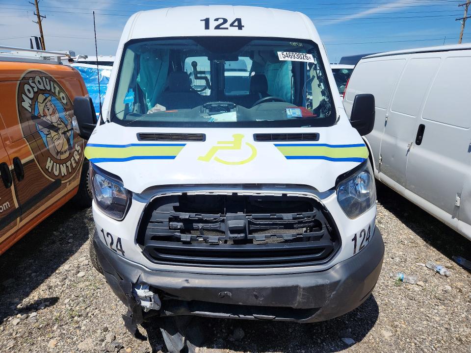 2019 Ford Transit VIN 1FDZK1CM0KKA70851 COPART salvage auction — SIDE, Il - Salvage Certificate, sold $975 on 2026-07-09 (photo 5)