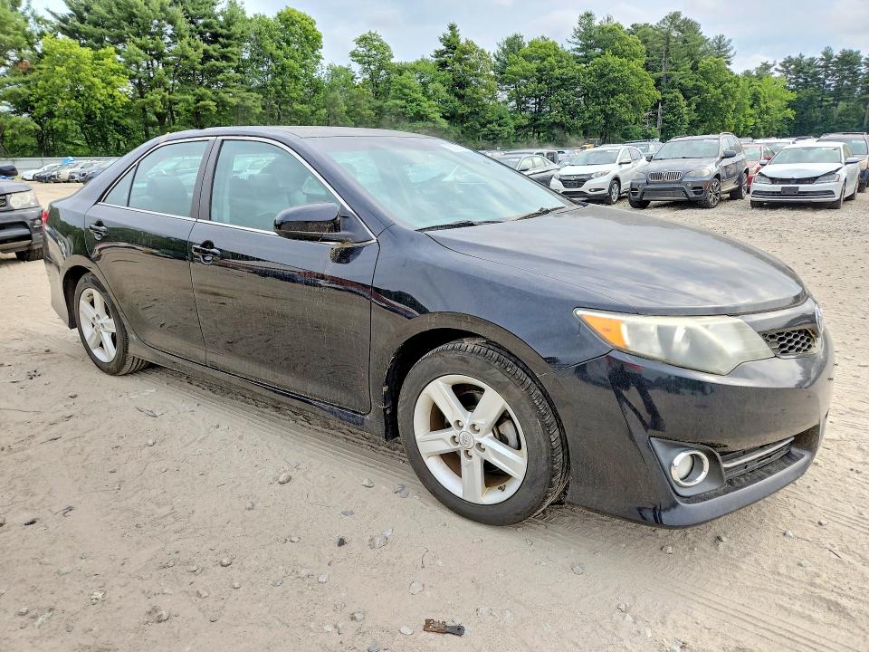 2012 Toyota Camry VIN 4T1BF1FKXCU019413 COPART salvage auction — ROOF, Ga - Cert Of Title-Rebuilt Salvage, sold $2,150 on 2026-07-02 (photo 4)