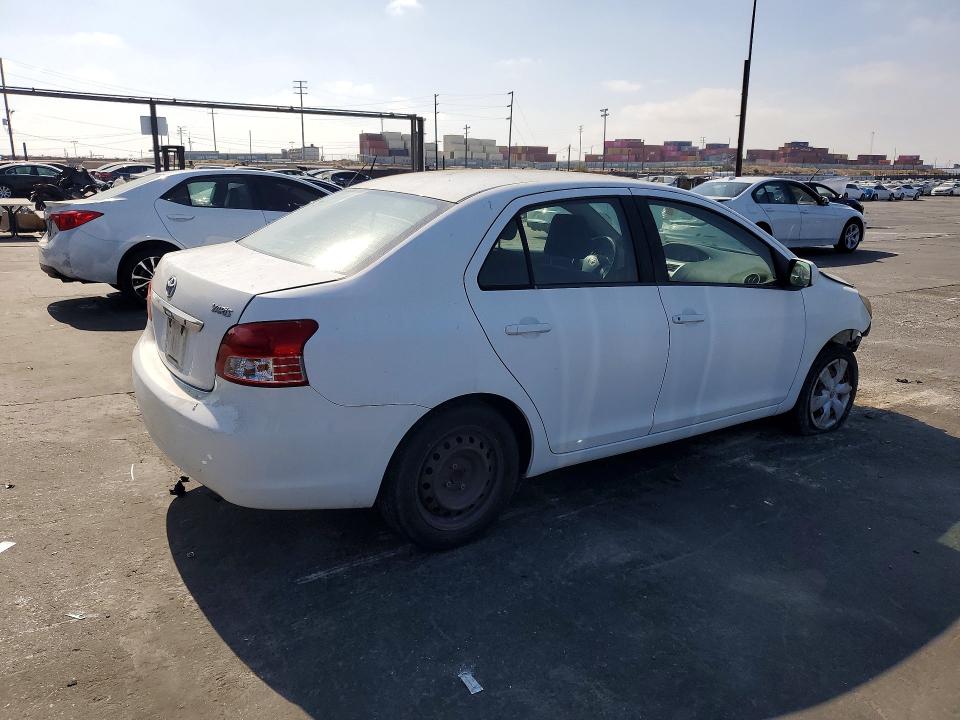 2007 Toyota Yaris VIN JTDBT923471119704 COPART salvage auction — FRONT END, Ca - Salvage Certificate, sold $800 on 2026-07-08 (photo 3)