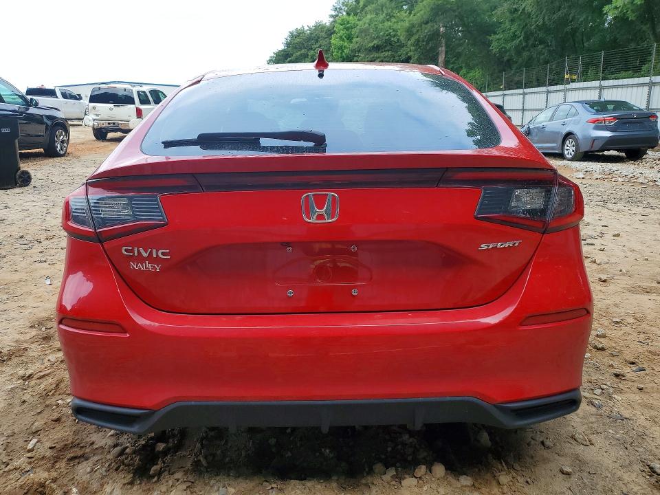 2022 Honda VIN 19XFL2H8XNE005017 COPART salvage auction — ROOF, GA - CERT OF TITLE-SALVAGE (P), sold $8,900 on 2026-07-31 (photo 6)