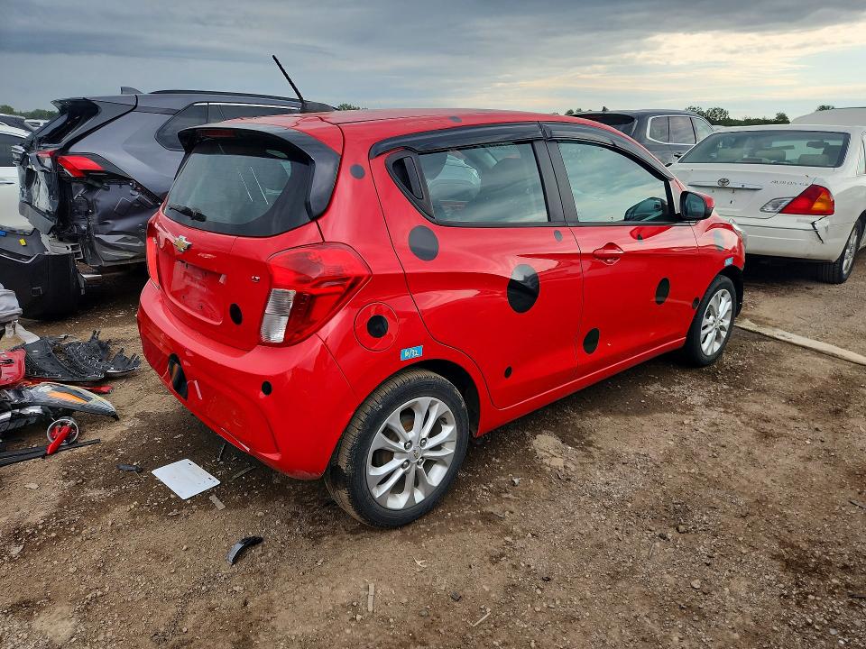 2021 Chevrolet Spark VIN KL8CD6SA1MC743886 COPART salvage auction — FRONT END, Il - Salvage Certificate, sold $525 on 2026-07-21 (photo 3)